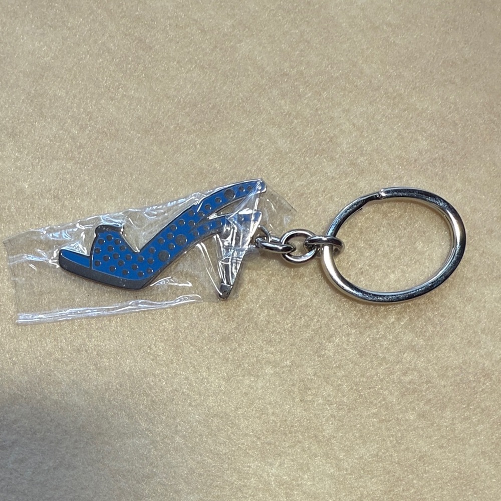 Cole Haan Blue High Heel Key Holder